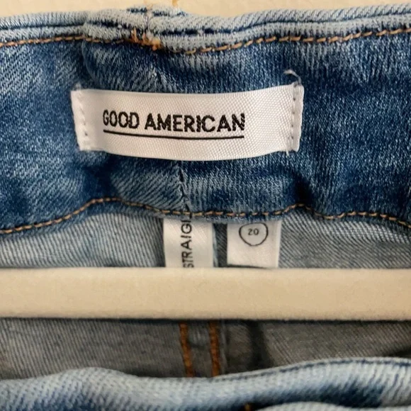 Good American Straight Leg Jeans Size 20 - Picture 6 of 8